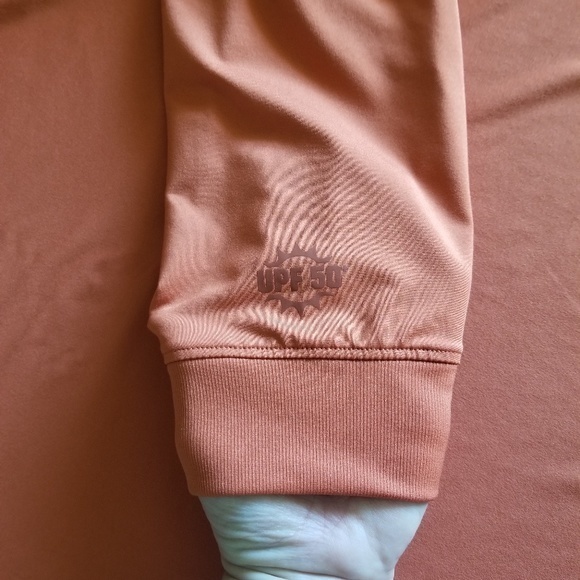 Duluth Trading Co Men’s Burnt Orange 50 UPF Long Sleeve Shirt Sz. XL - Picture 4 of 9